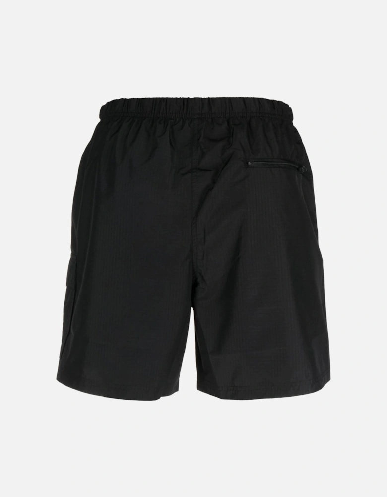 Industrial-strap Swim Shorts Black