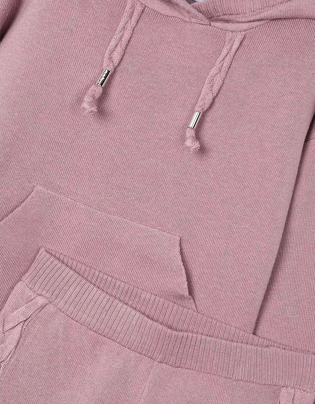 Pink Rose Knit Tracksuit