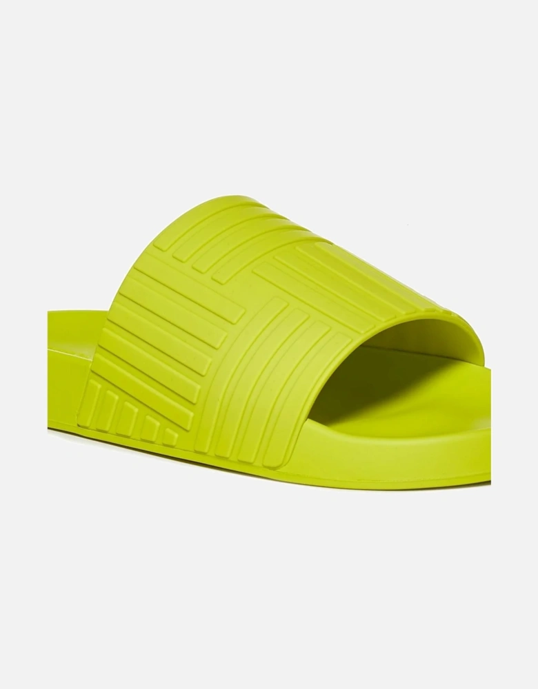 RUBBER SLIDES KIWI GREEN