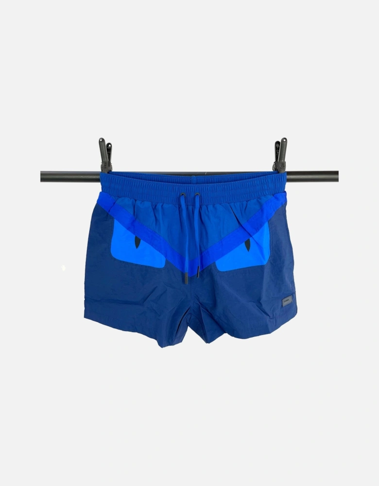 BUG EYE SWIM SHORTS BLUE