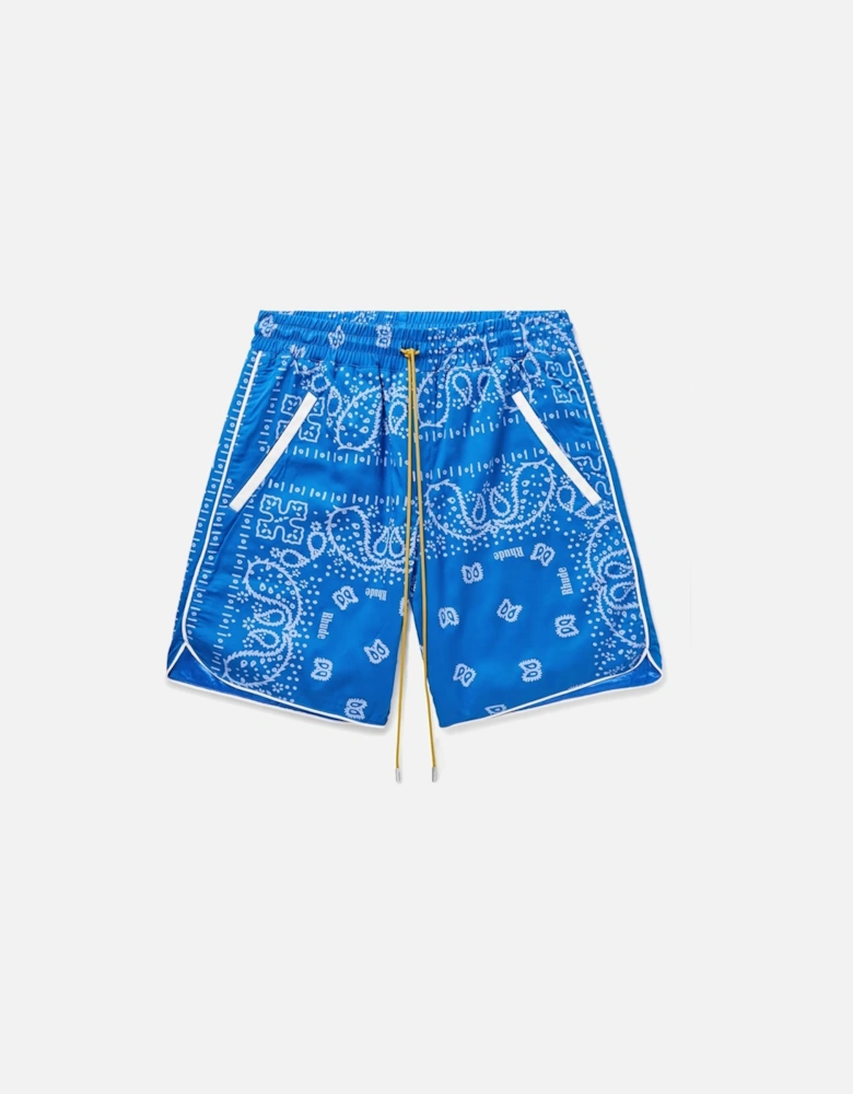 BANDANA SHORTS BLUE