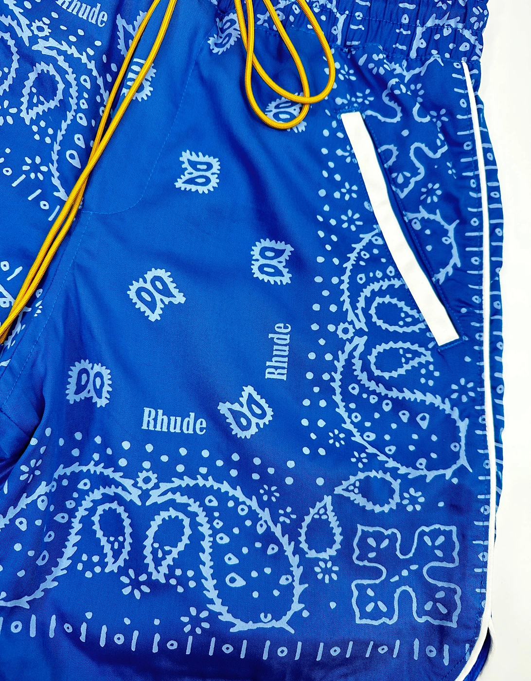 BANDANA SHORTS BLUE