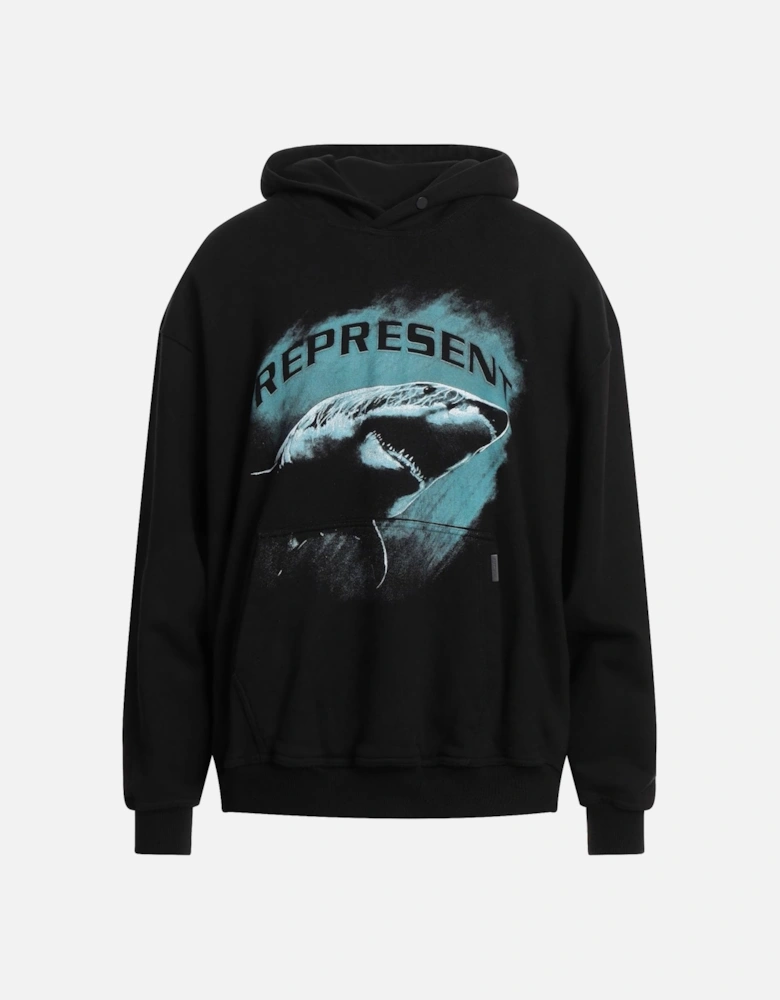 SHARK HOODIE BLACK