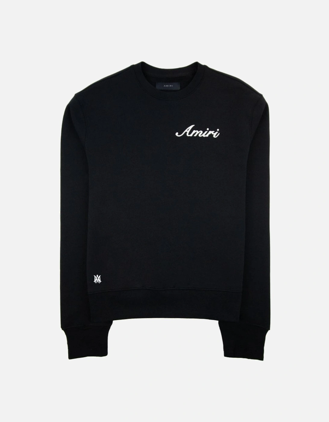 SCRIPT LOGO SWEATER BLACK, 4 of 3