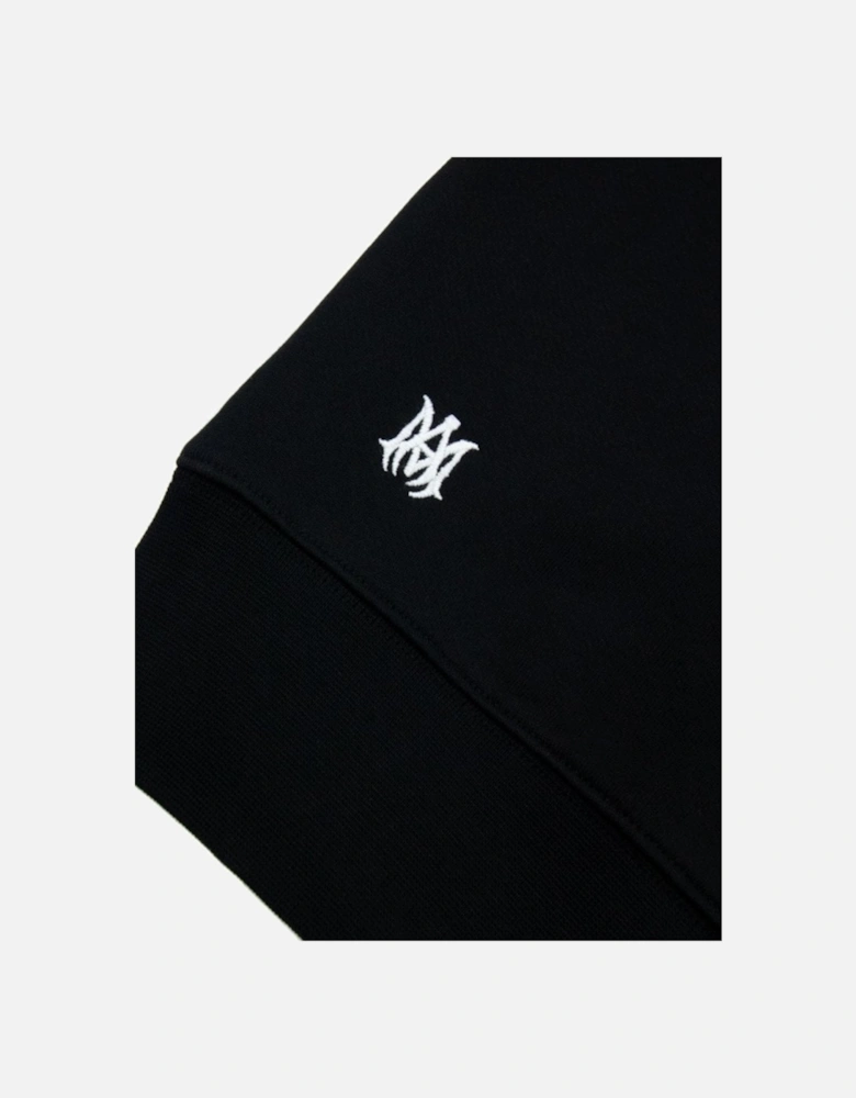 SCRIPT LOGO SWEATER BLACK