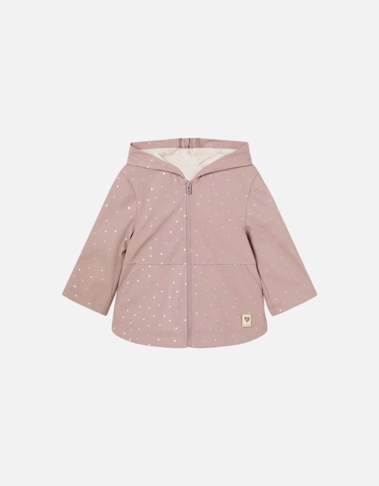 Pink Blush Rain Coat