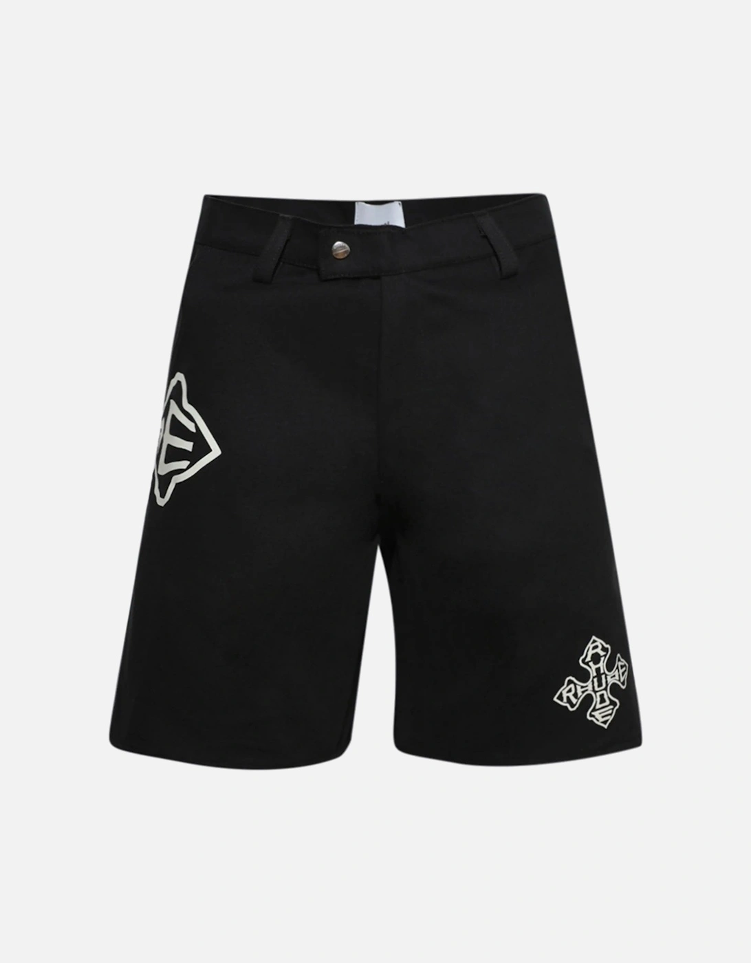 Cross Logo Twill Short Black, 6 of 5