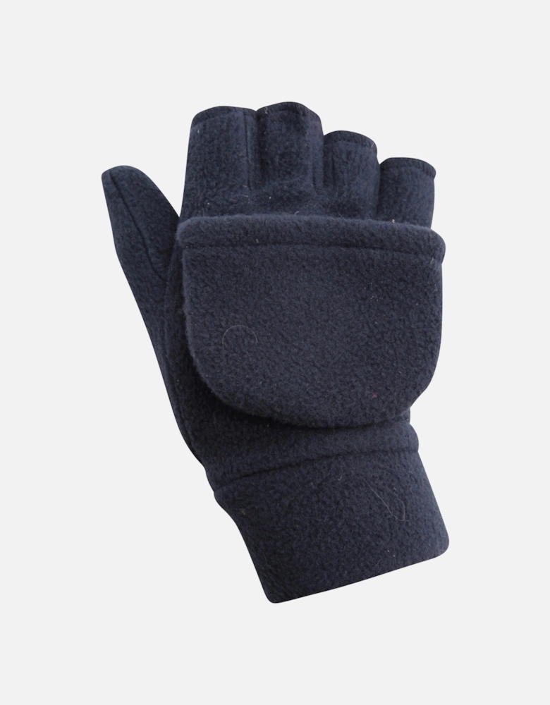 Childrens/Kids Fingerless Fleece Mittens