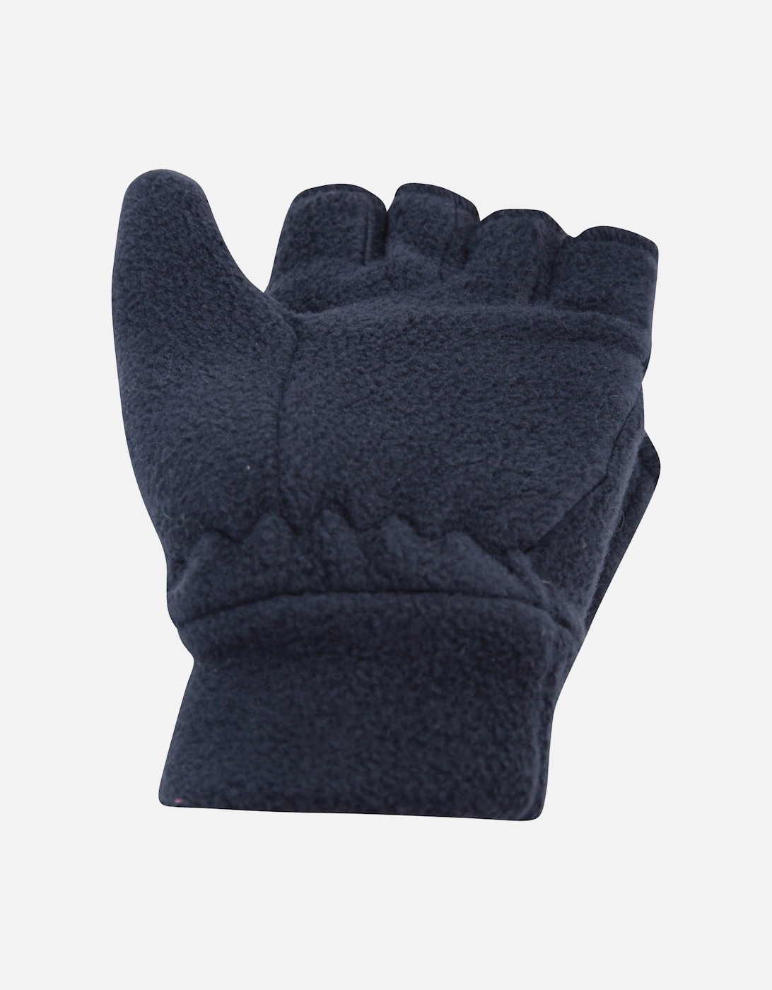 Childrens/Kids Fingerless Fleece Mittens
