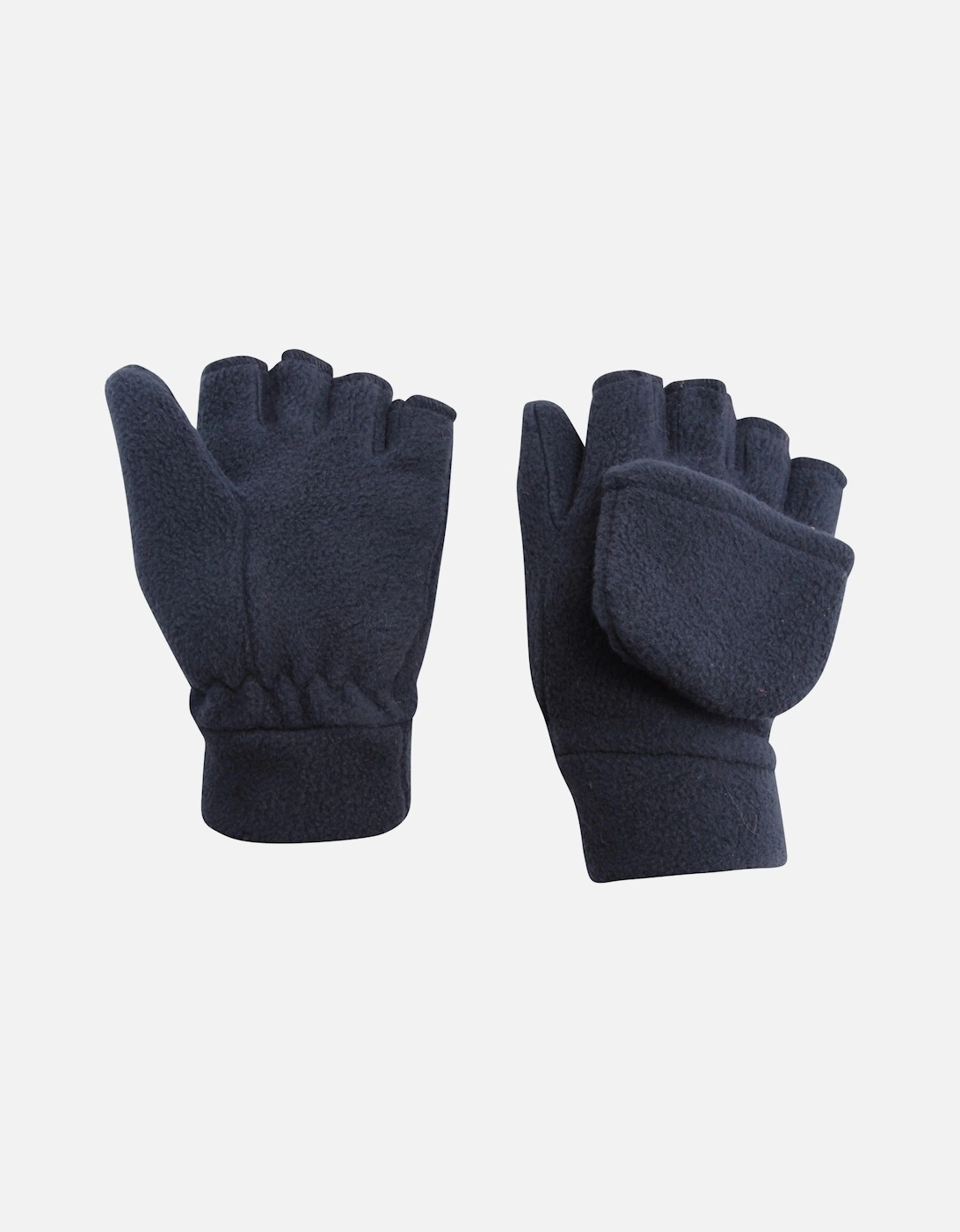 Childrens/Kids Fingerless Fleece Mittens