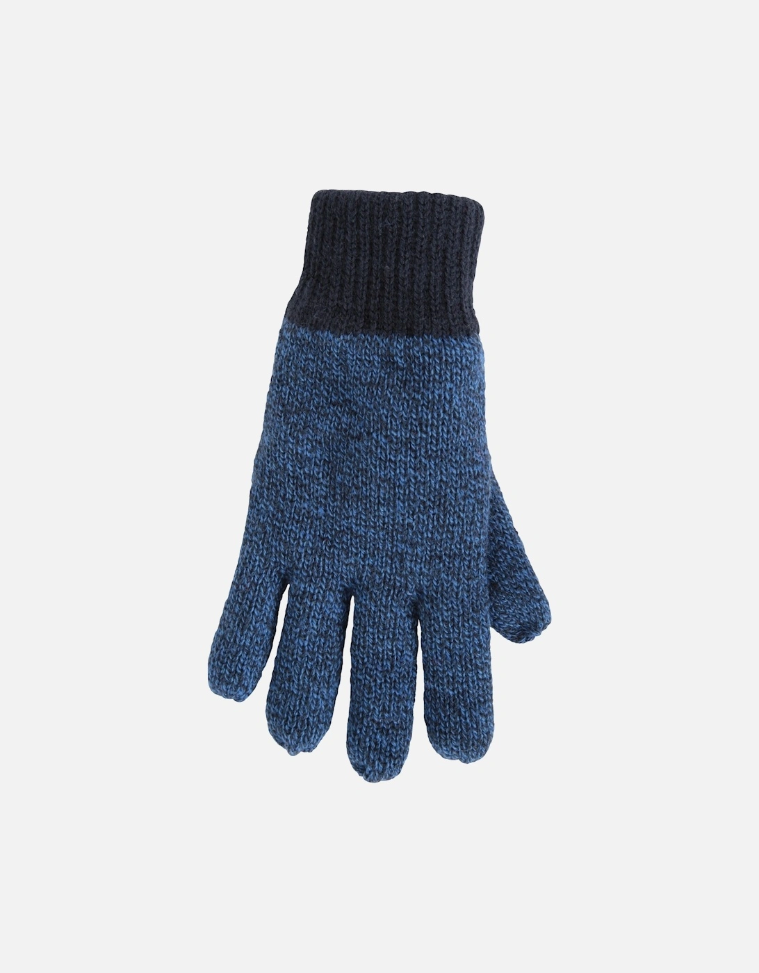 Childrens/Kids Thinsulate Melange Two Tone Gloves, 4 of 3