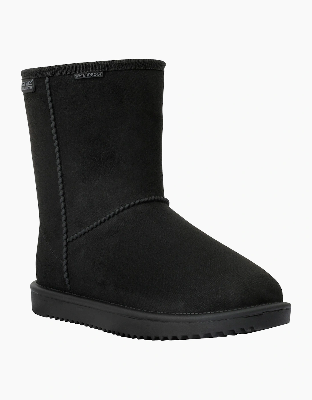 Regatta Women's Black / Risely Waterproof Faux Fur Lined Winter Boots  6.5 Size 6.5 Uk