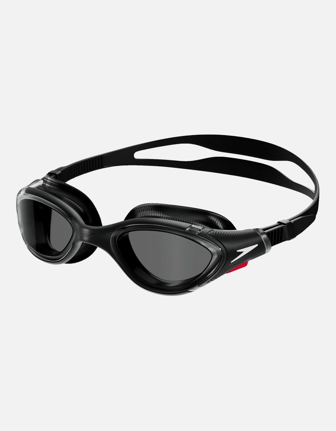 Men's Speedo Mens Biofuse Swimming Goggles - Black White Smoke - Size: ONE size