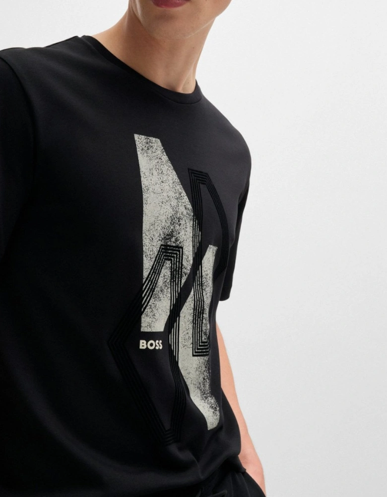 BOSS Green Tee 9 Mens Graphic Print T-Shirt