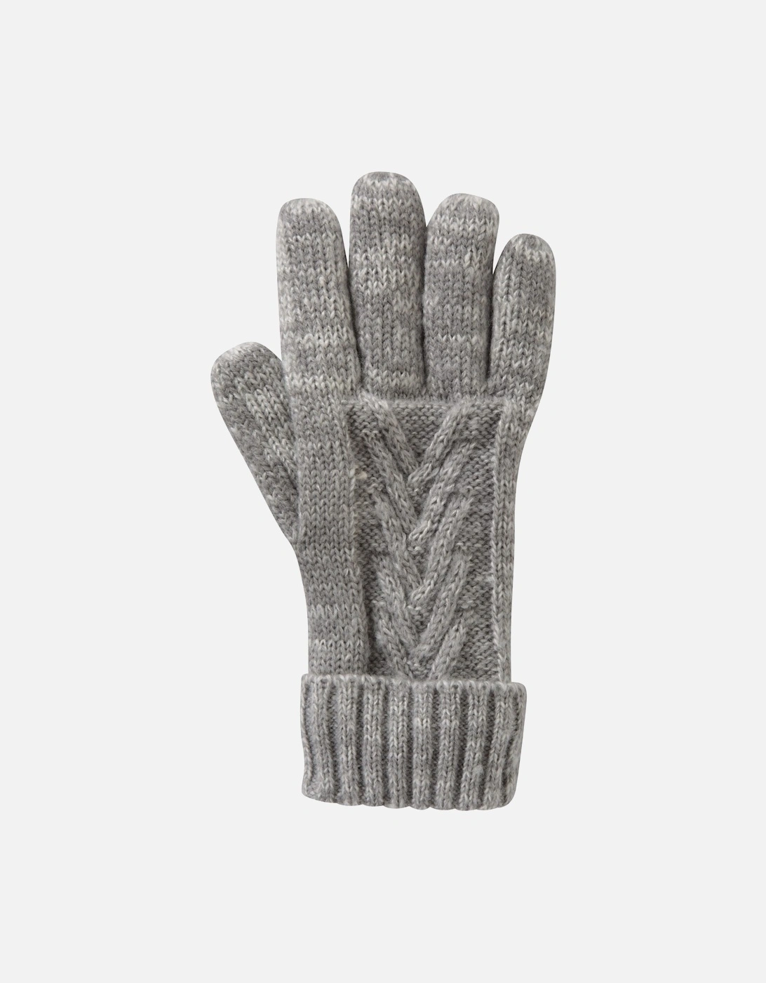 Womens/Ladies Thinsulate Cable Knit Winter Gloves, 5 of 4