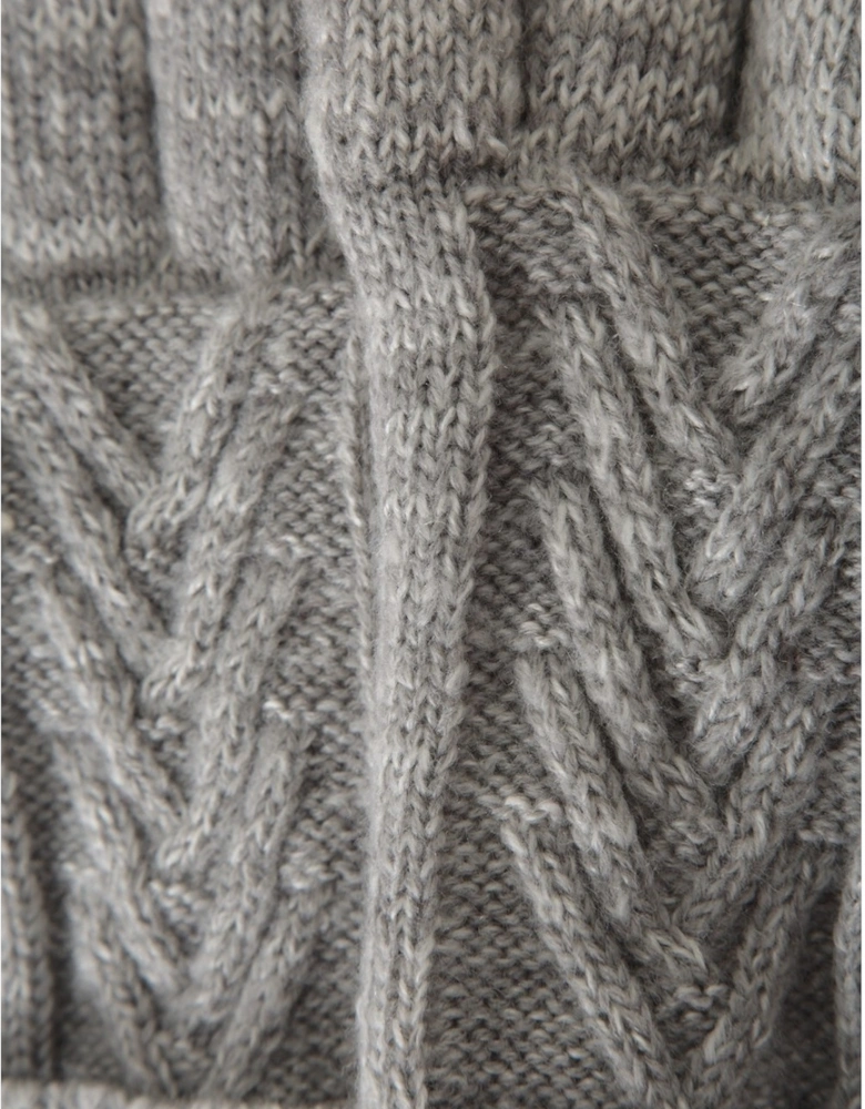 Womens/Ladies Thinsulate Cable Knit Winter Gloves