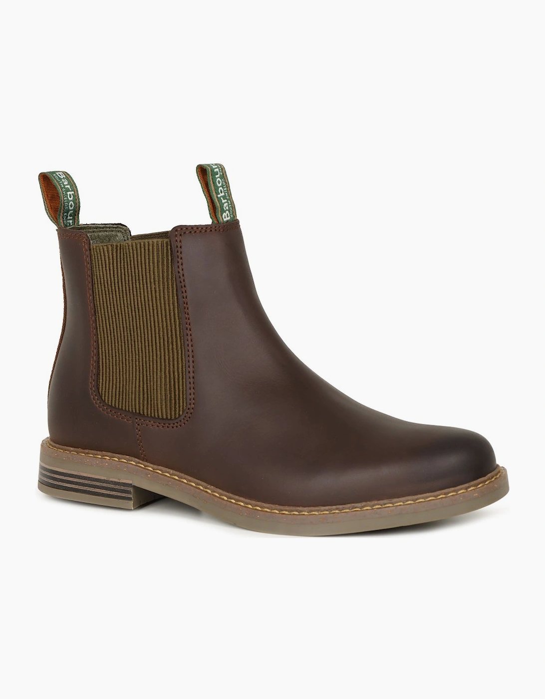 Barbour Men's Farsley Mens Chelsea Boots - Brown - Size: 7