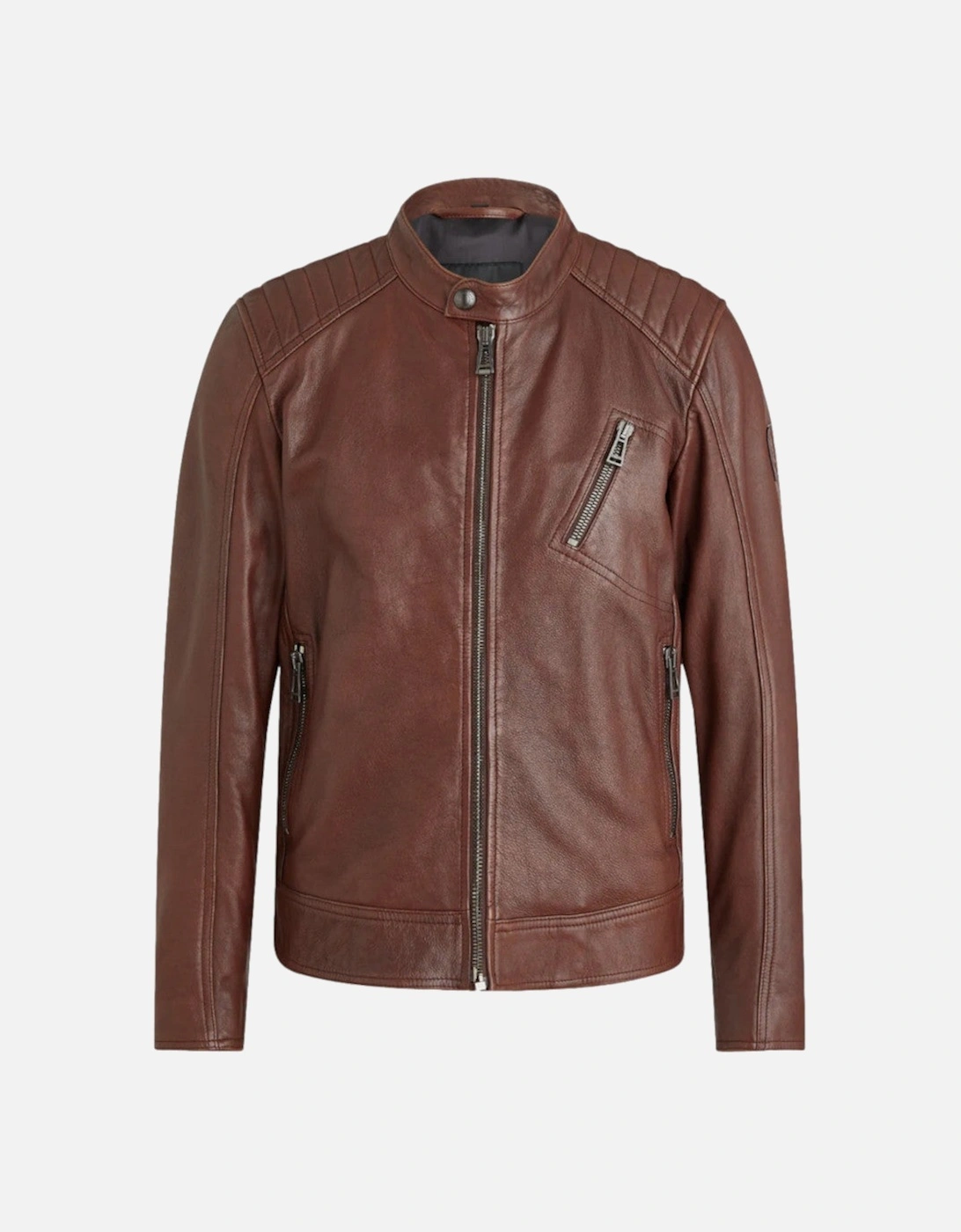 V Racer Leather Jacket A1-24 Deep Copper, 4 of 3