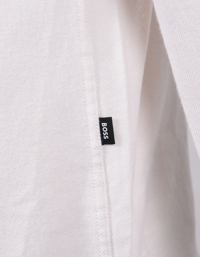 Boss C-roan-kent-c4-244 Shirt Open White