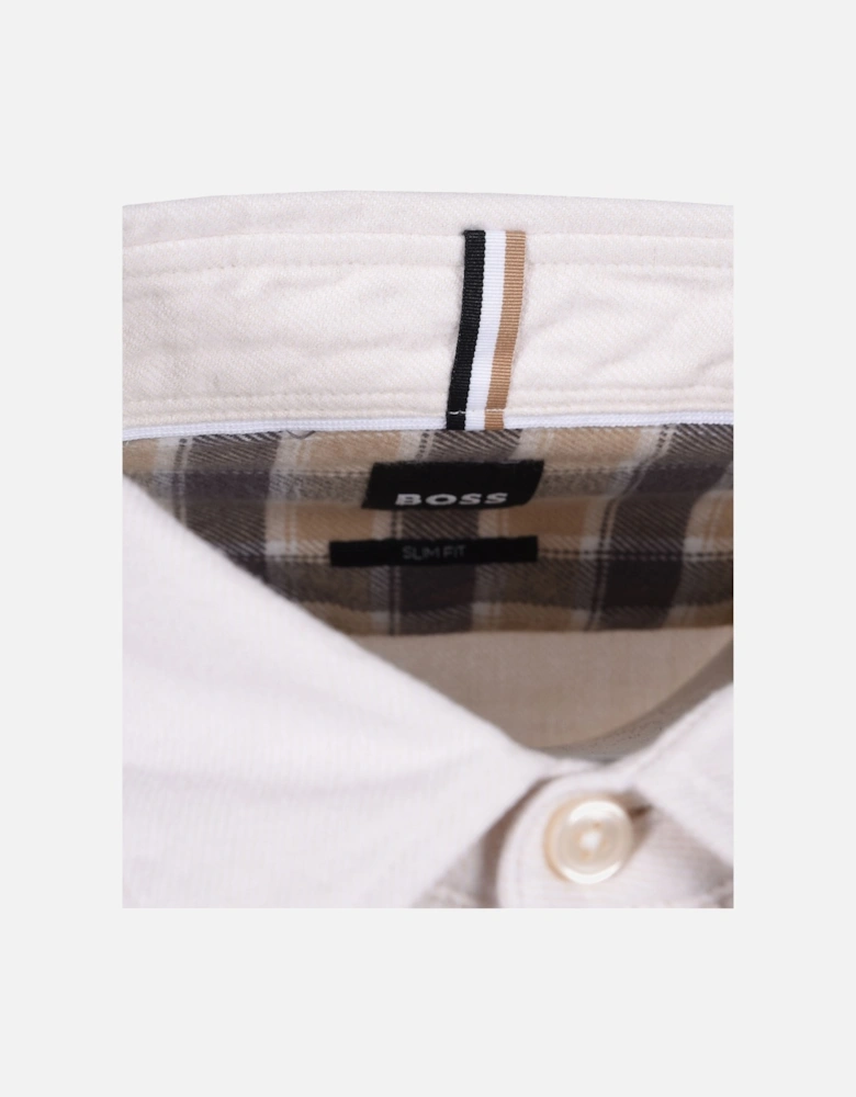 Boss C-roan-kent-c4-244 Shirt Open White