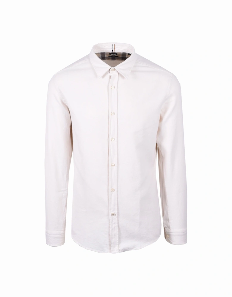 Boss C-roan-kent-c4-244 Shirt Open White