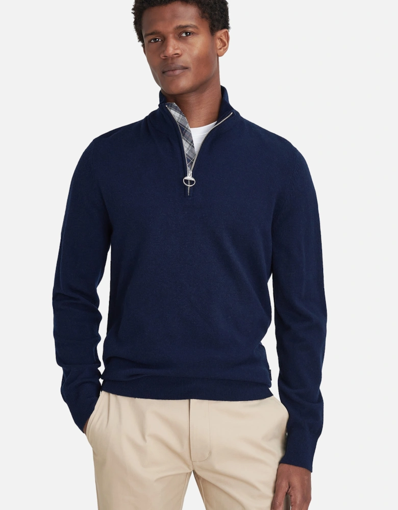 Marlow Half Zip Knitwear Navy