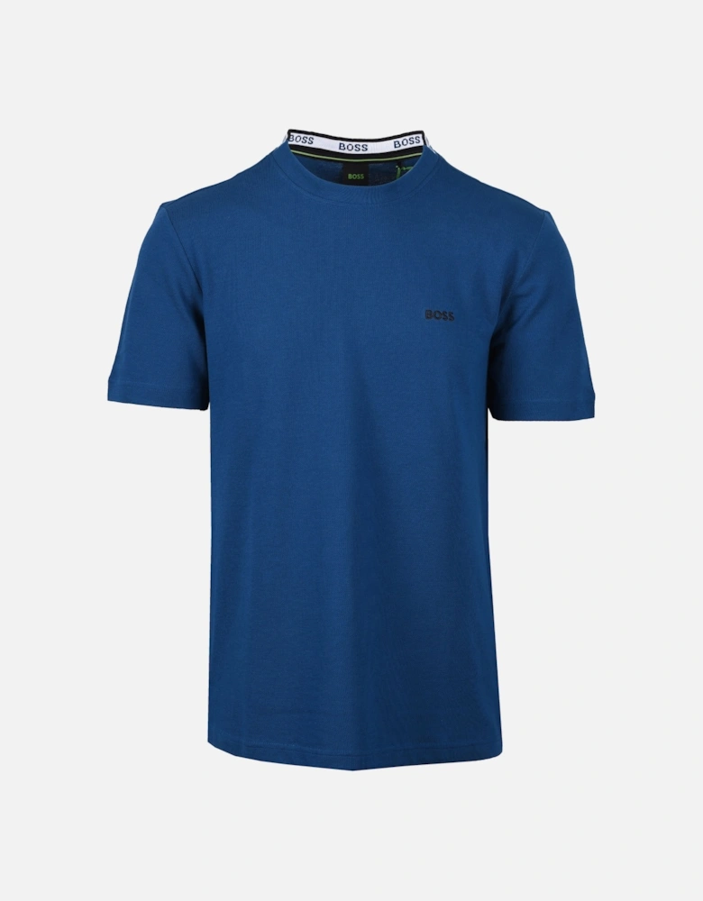 Boss Taddy T Shirt Open Blue