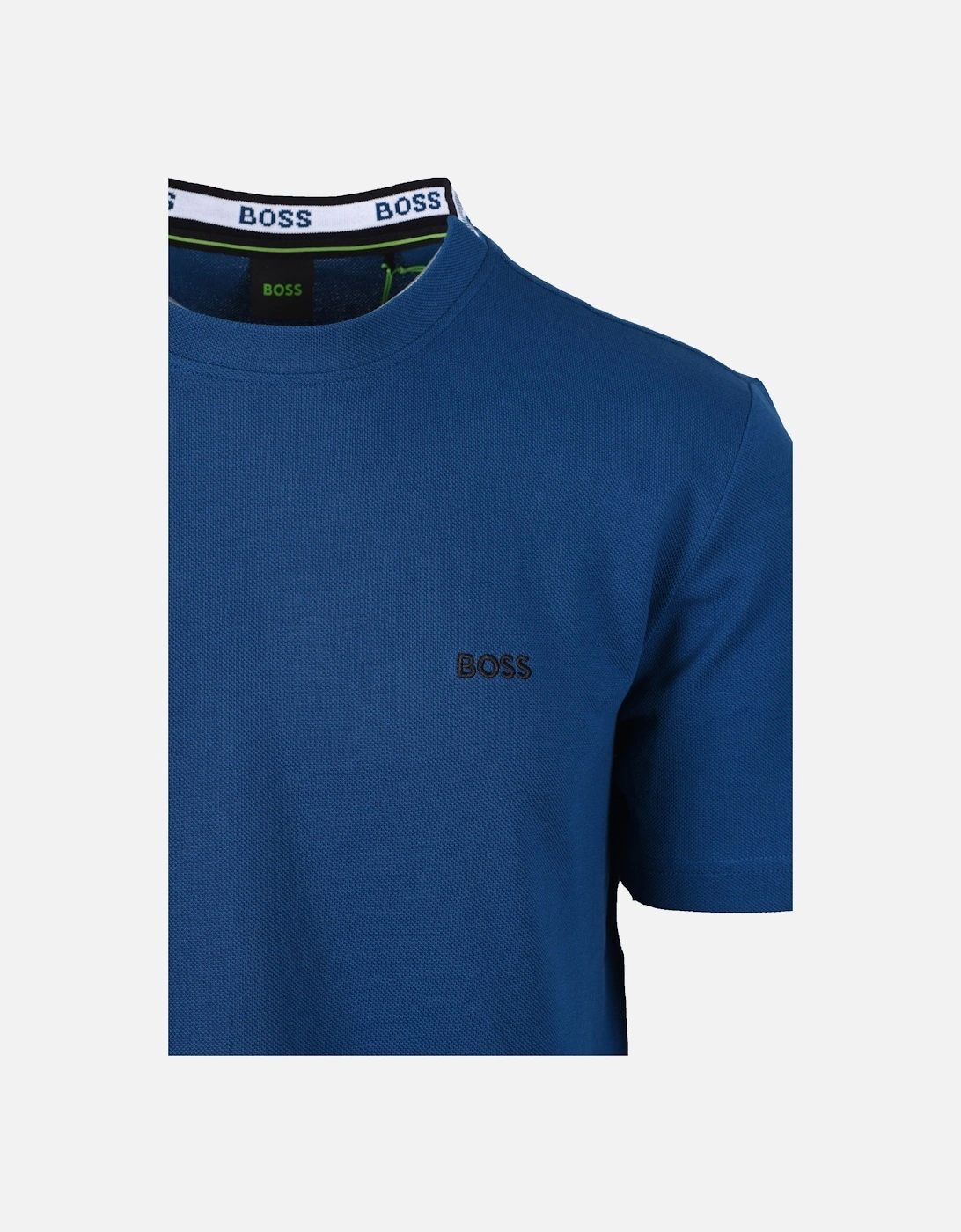 Boss Taddy T Shirt Open Blue