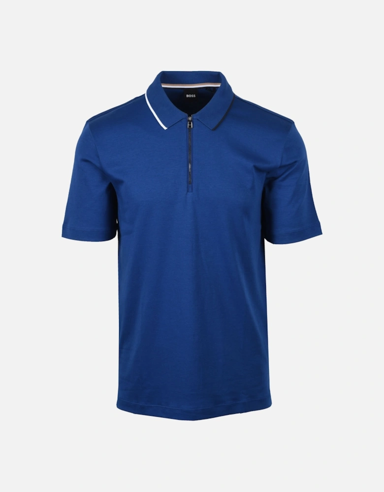 Boss C-paras 30 Polo Shirt Open Blue