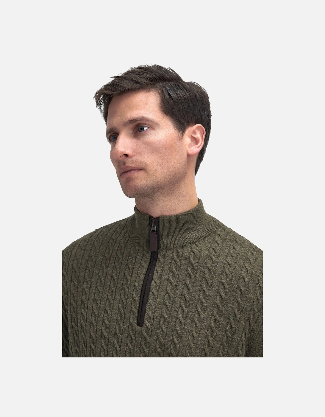 Ramsden Half Zip Ivy Green