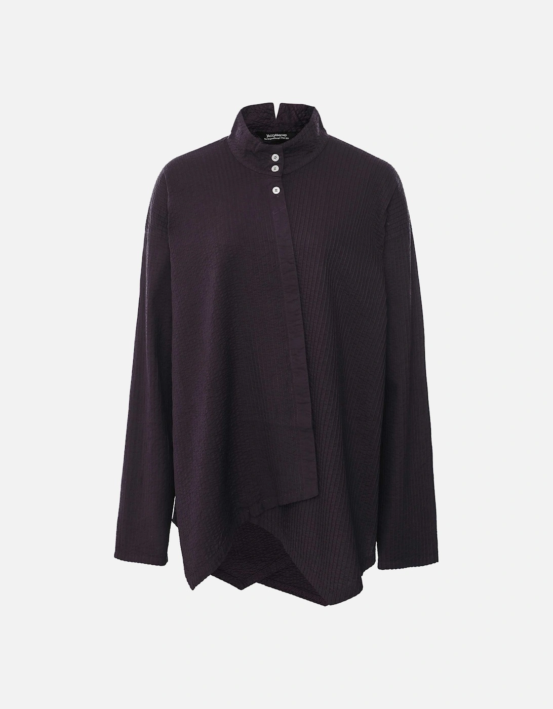 Asymmetric Pintuck Lawn Shirt, 5 of 4