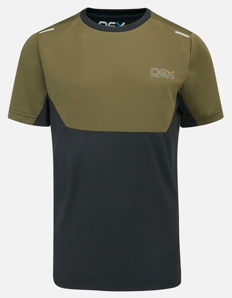 Boys Junior Nuttall T-Shirt - Khaki