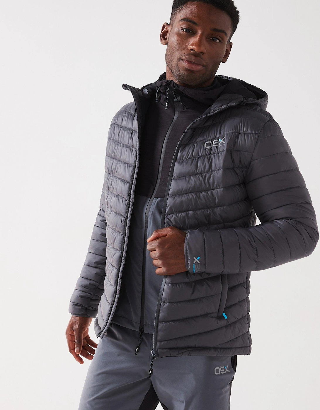 Men's Murdos Puffer Jacket - Grey, 6 of 5