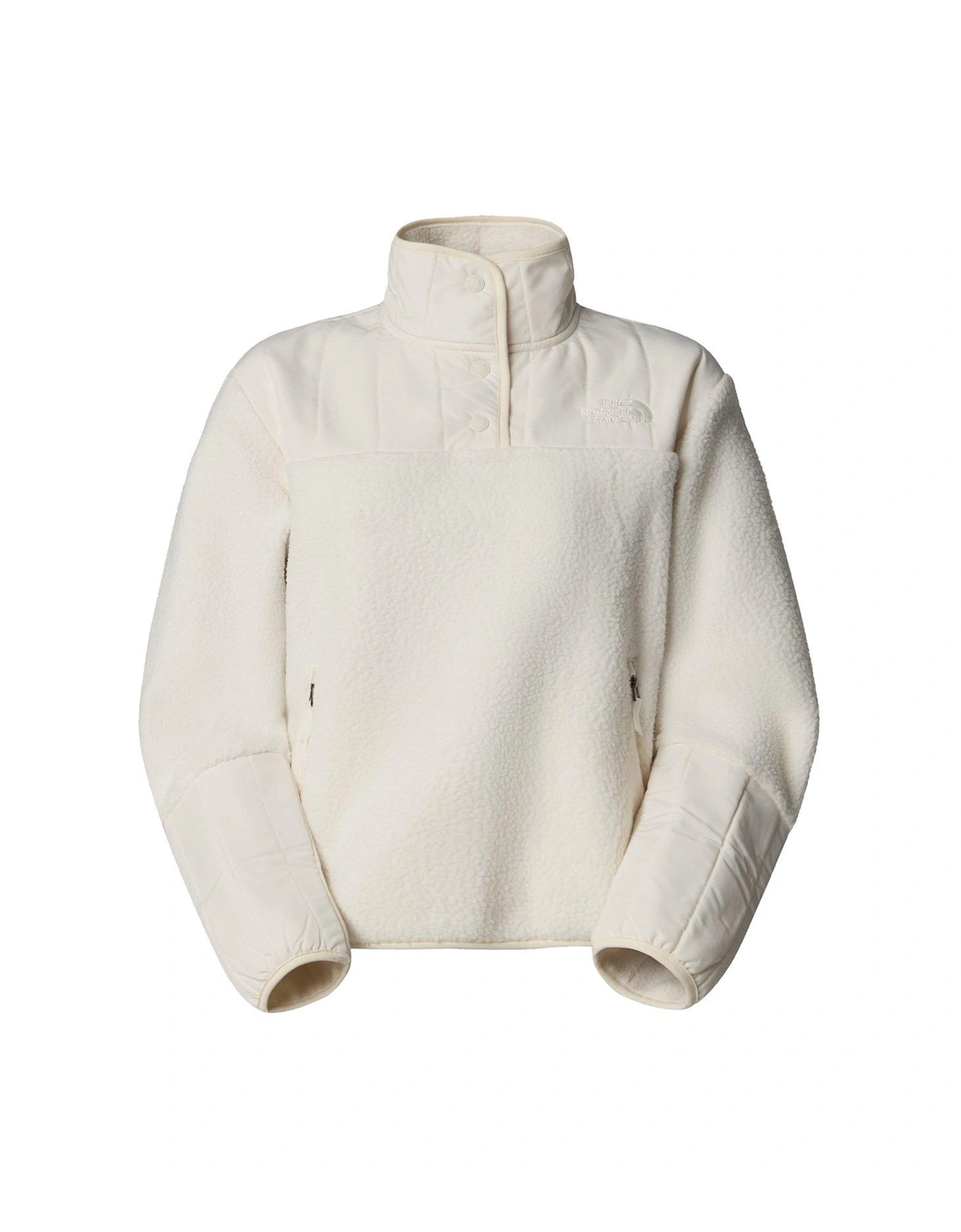 Womens Cragmont Fleece 1/4 Snap - Beige, 4 of 3