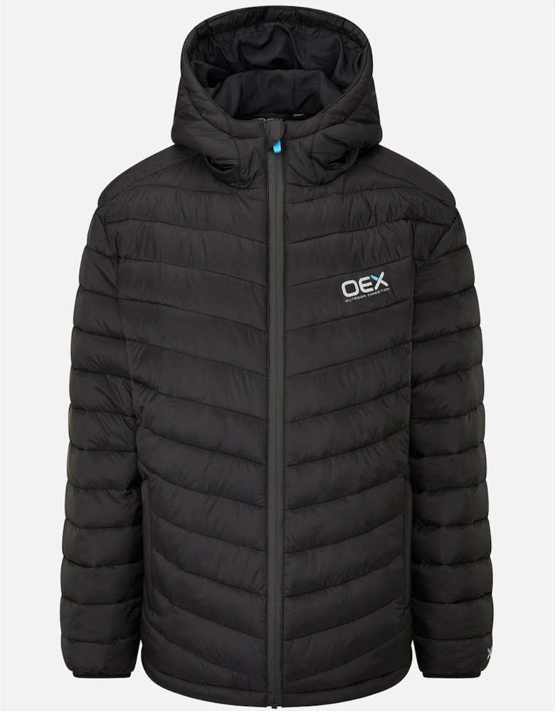 Boys Junior Murdos Padded Jacket - Black