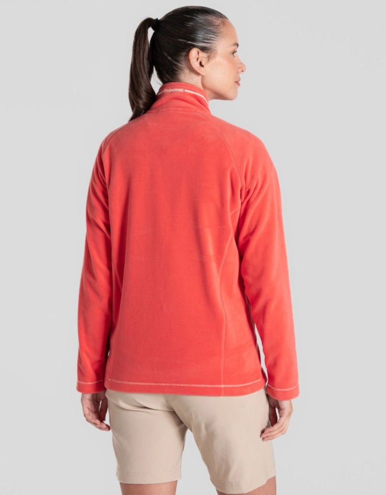 Womens Miska Half Zip Micro Fleece Jacket