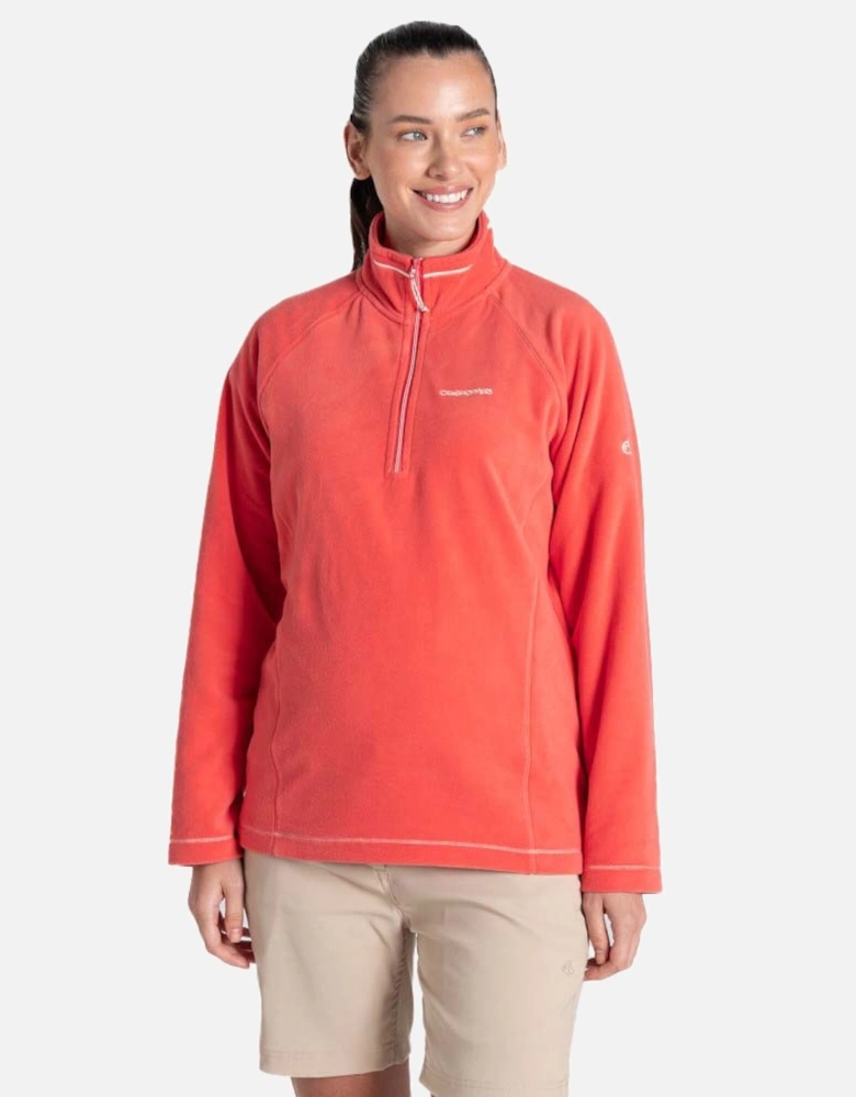 Womens Miska Half Zip Micro Fleece Jacket