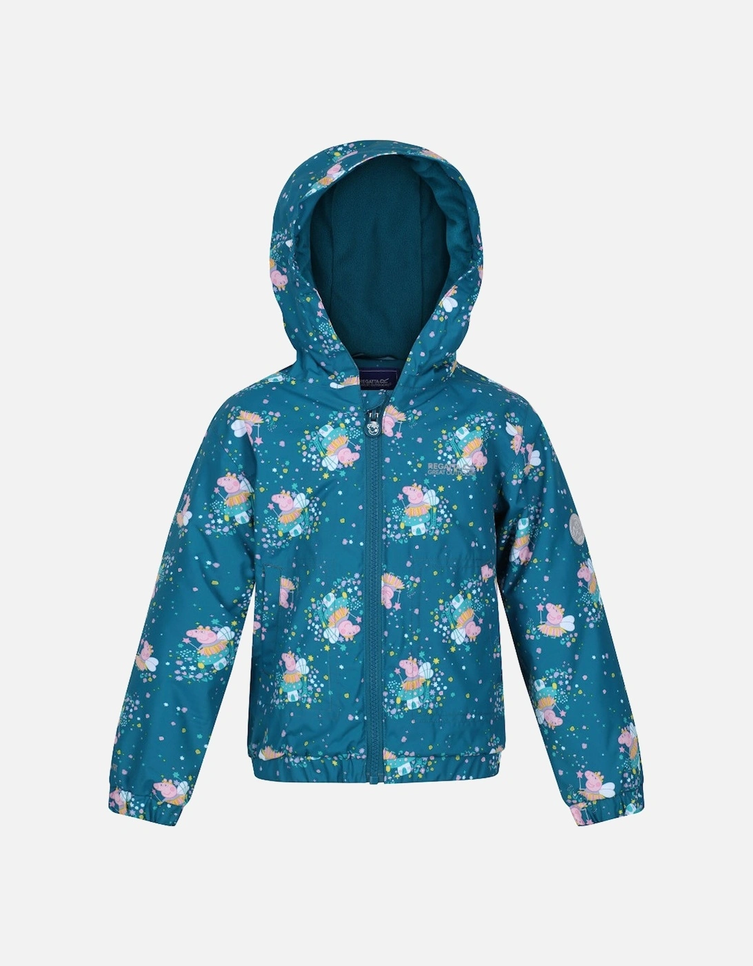 Girls Peppa Muddy Puddle Waterproof Insulated Coat