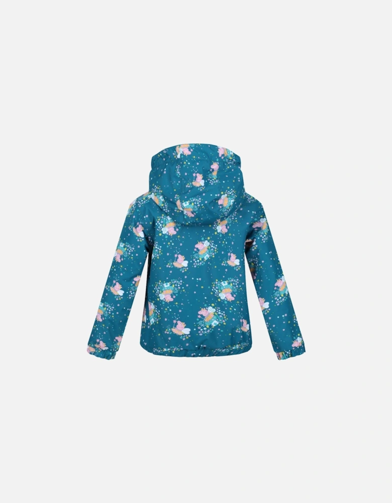 Girls Peppa Muddy Puddle Waterproof Insulated Coat