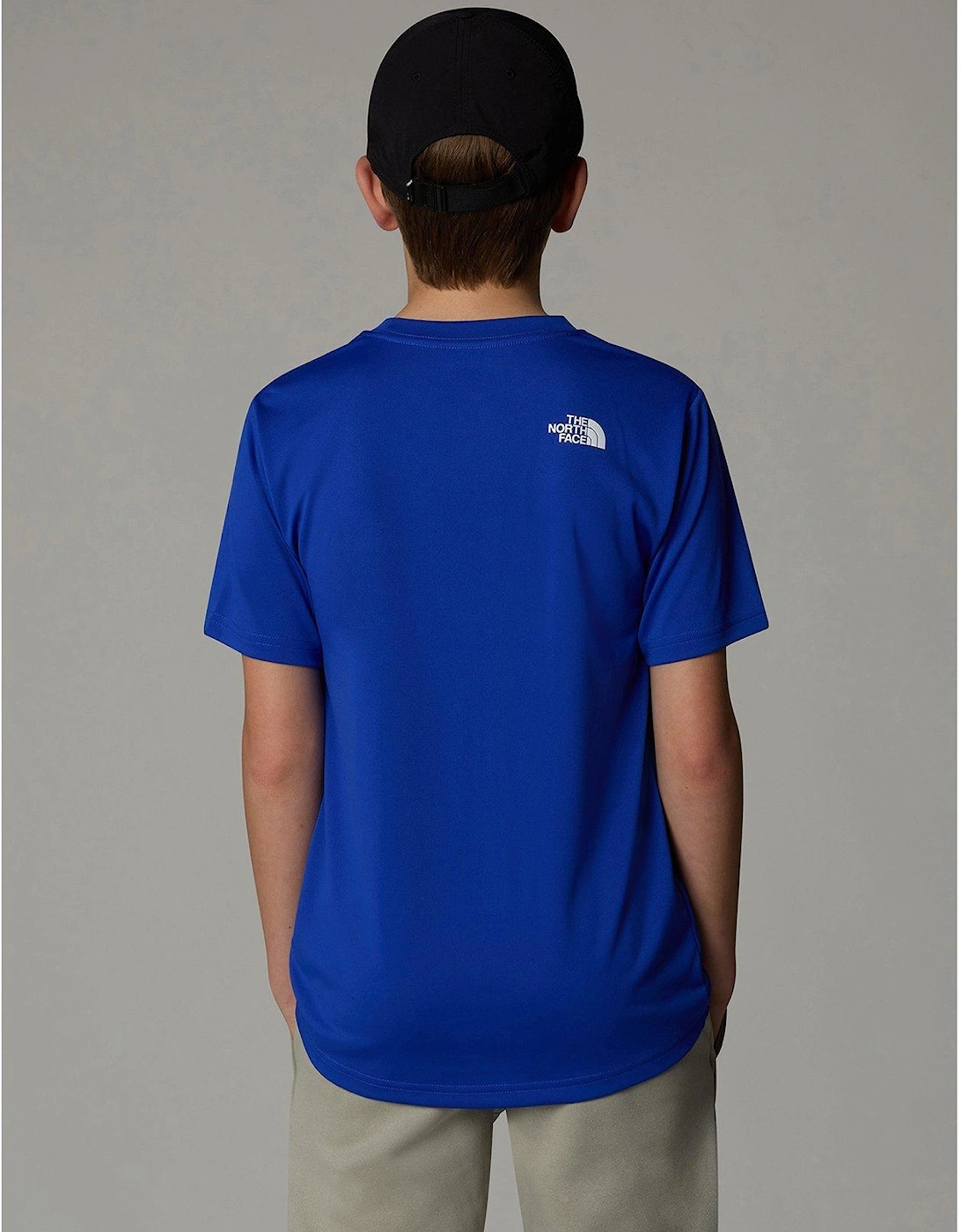 Junior Boys Reaxion Short Sleeve Tee - Blue