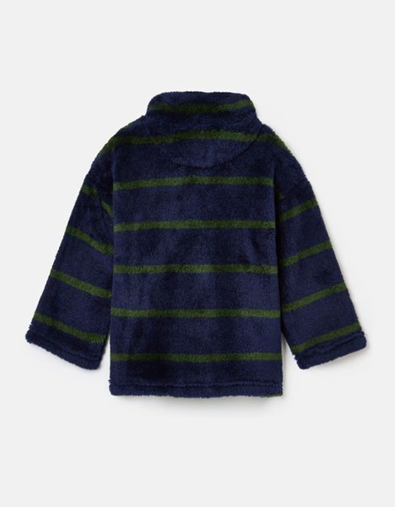 Boy's Woozle Half Zip Fleece Navy/Green