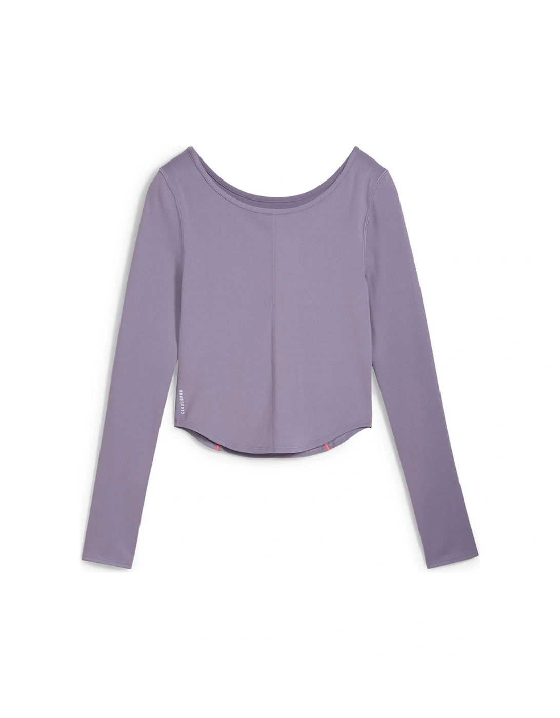 Womens Training Cloudspun Long Sleeve Top - Purple