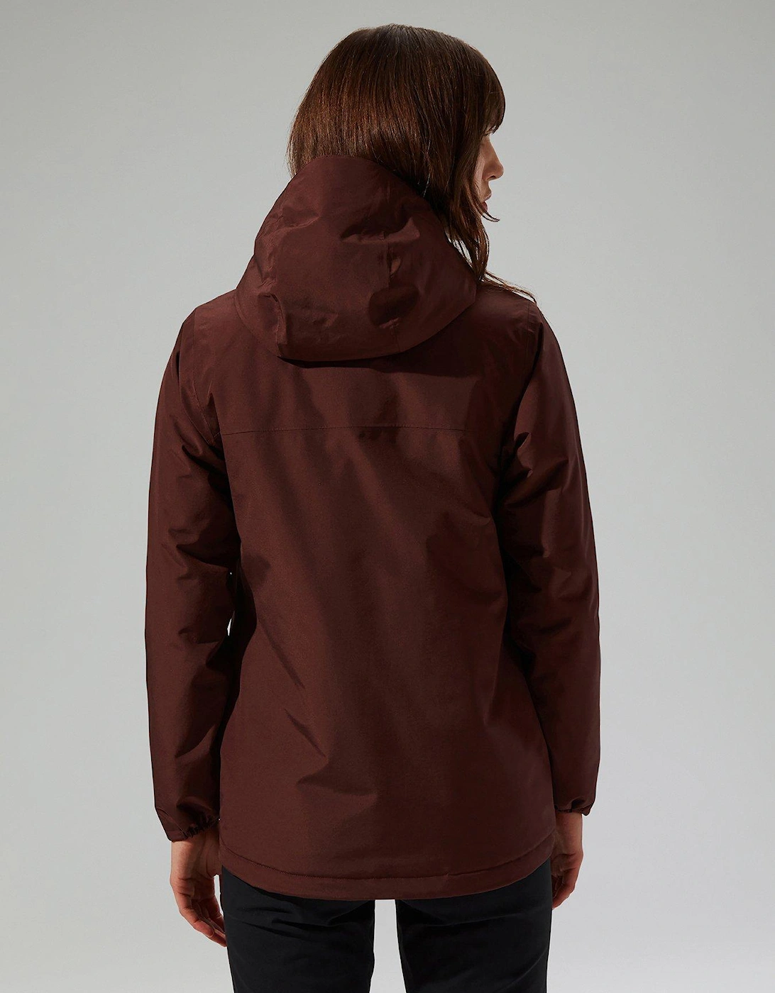 Womens Deluge Pro 3.0 Insulated Jacket - Brown