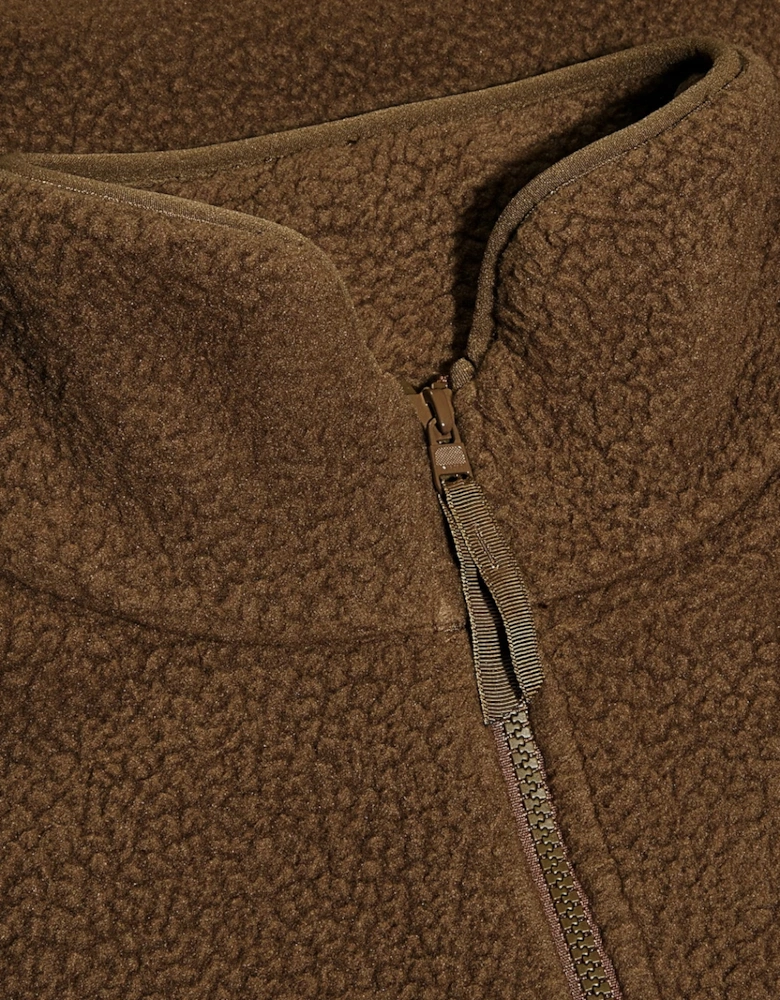 Women's Hawksker Half Zip Fleece Light Brown