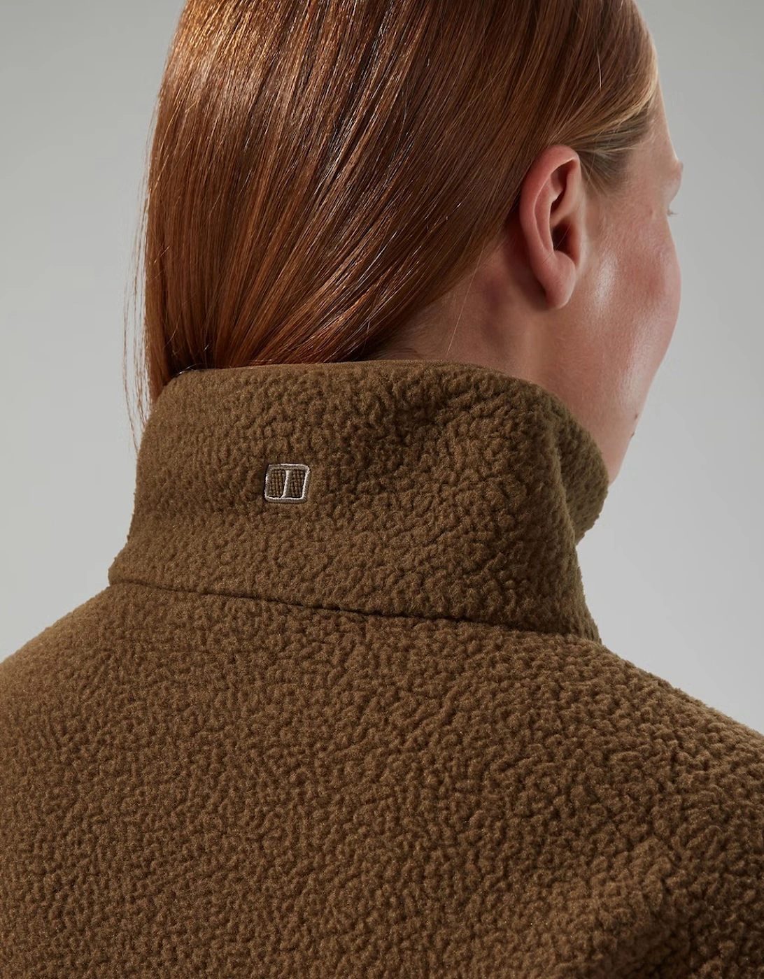 Women's Hawksker Half Zip Fleece Light Brown