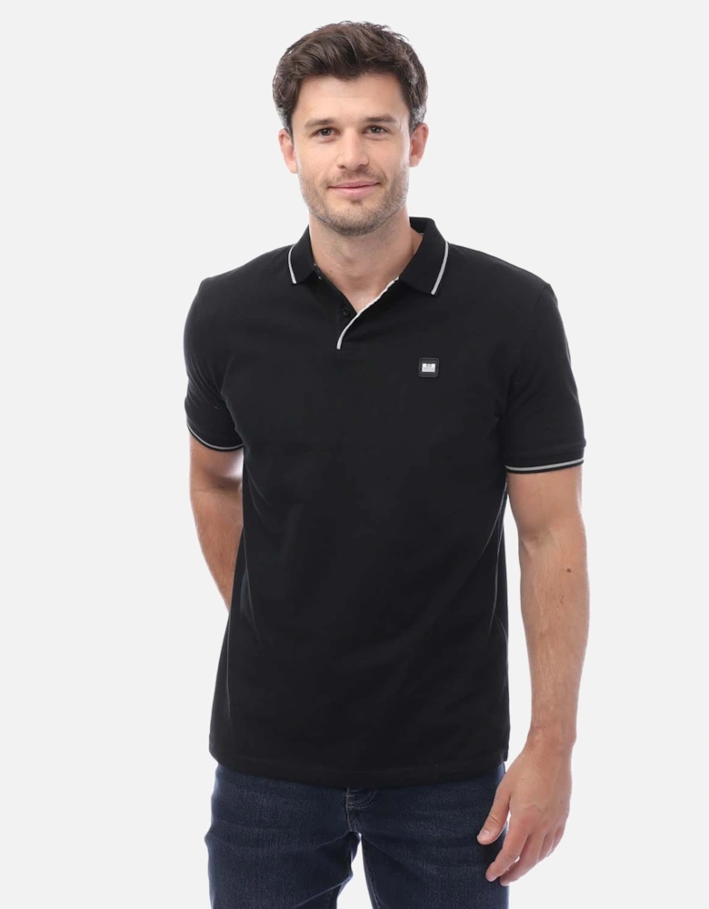 Mens Spello Piped Polo Shirt