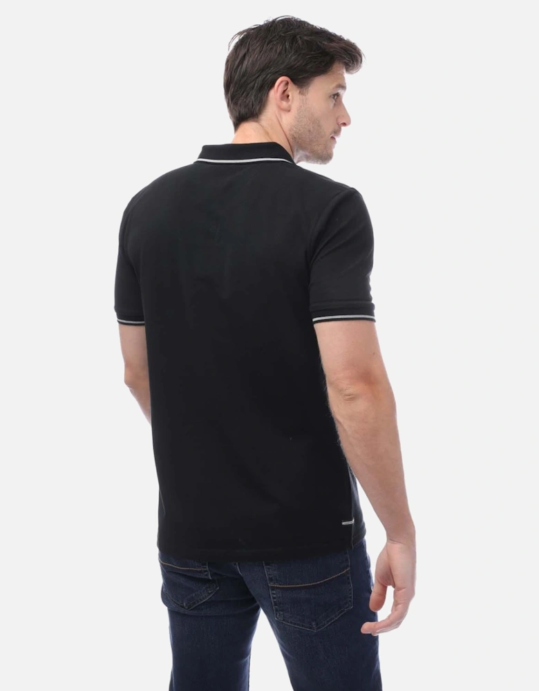 Mens Spello Piped Polo Shirt