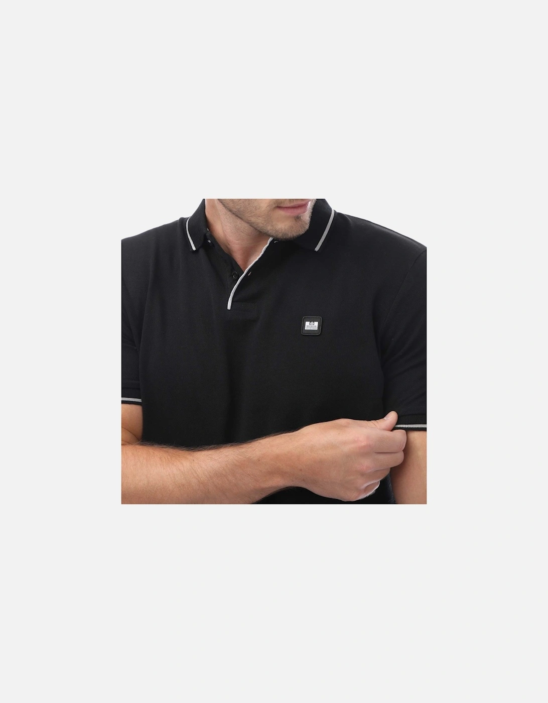 Mens Spello Piped Polo Shirt