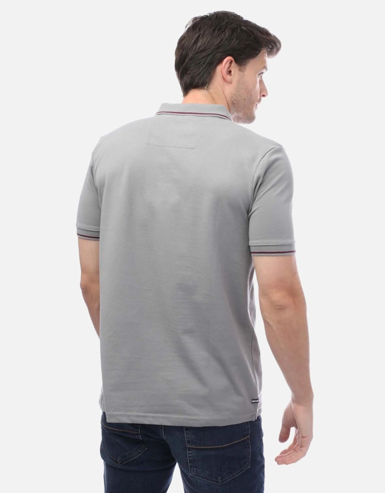 Mens Spello Piped Polo Shirt