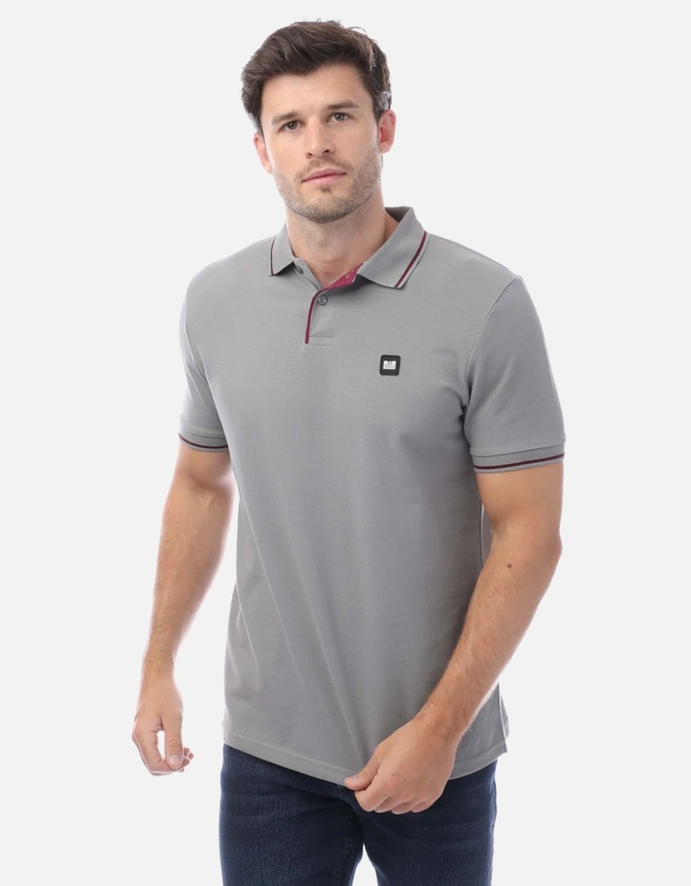 Mens Spello Piped Polo Shirt